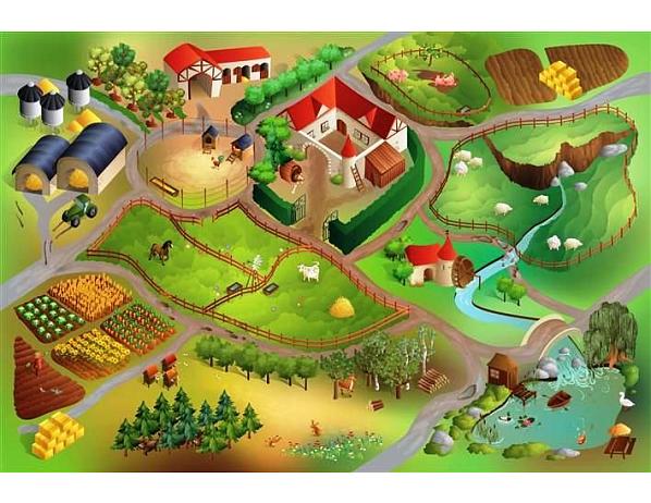 Dětský koberec Farma VOPI s.r.o.