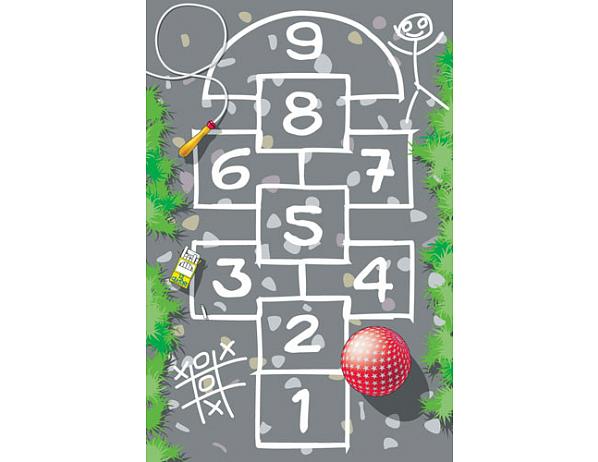 Dětský koberec Hrací koberec Panák 1001300 VOPI s.r.o.