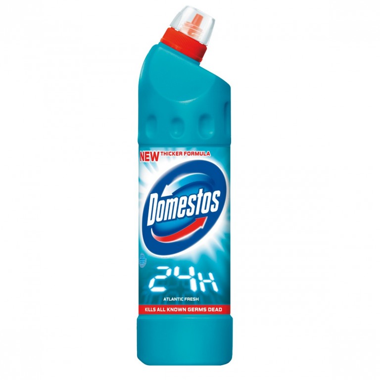 WC 750ml Domestos fresh atlantic  čistí a dezinfikuje Papermax-cz