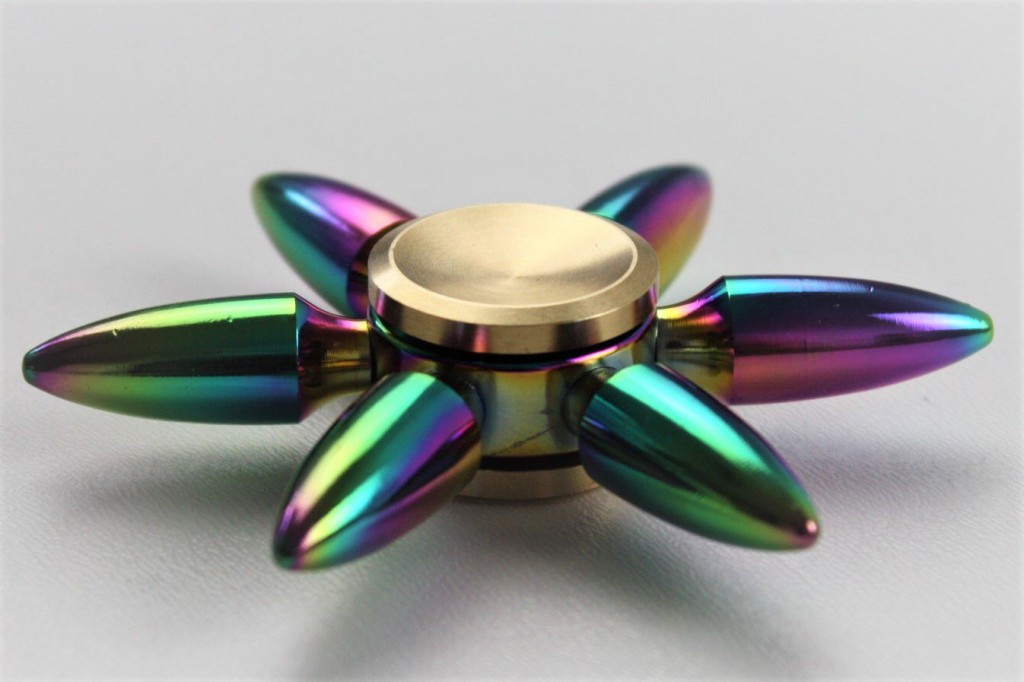 FIDGET SPINNER  Duhová bodlina  'antistresová hračka ' Papermax-cz