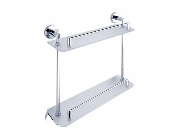 Nimco  Dvoupatrová police s ohrádkou UNIX Nimco