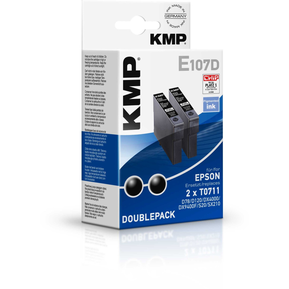 Kompatibilní KMP Cartridge Epson T0711