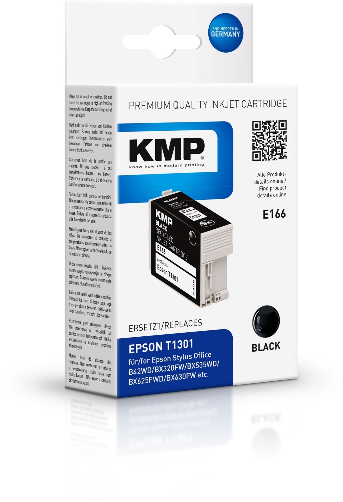 Kompatibilní ToneryNáplně Epson T1301 - KMP