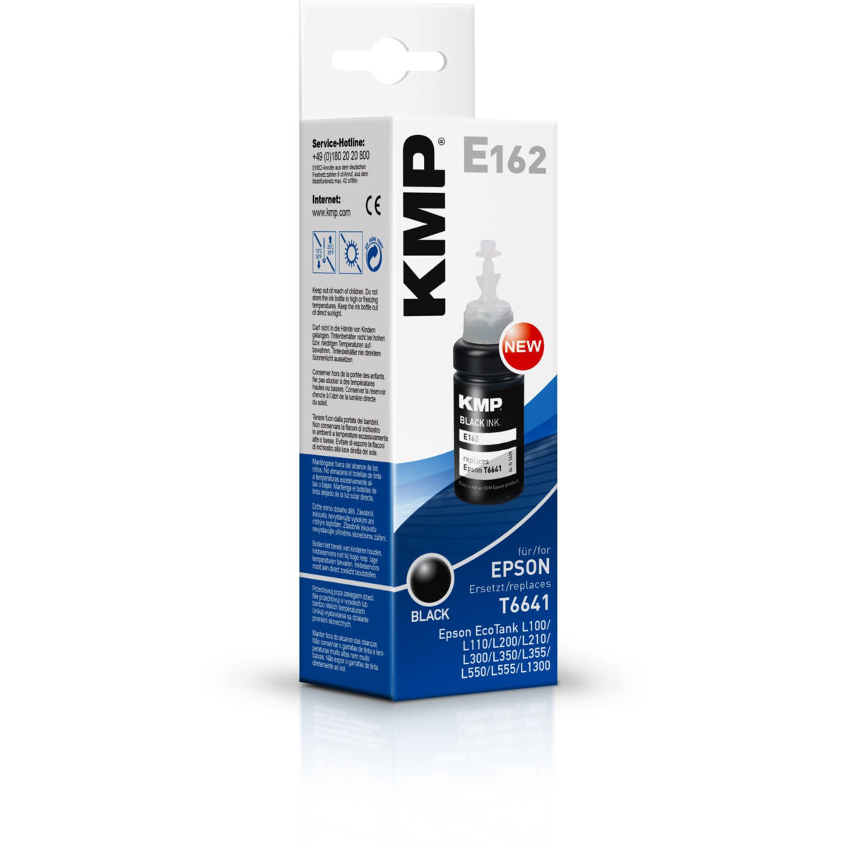 Kompatibilní KMP Láhev s inkoustem Epson T6641