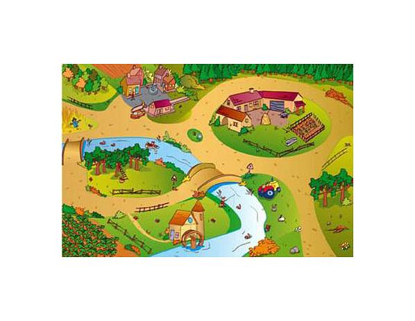 Forliving VESNICE hrací koberec 100x150 cm VOPI s.r.o.