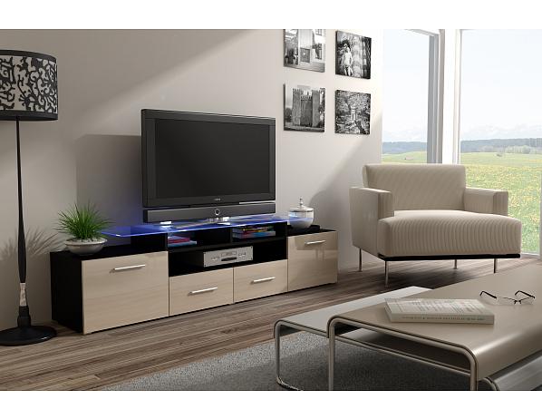 Halmar sp.z o.o.  TV stolek Evora černý Halmar sp.z o.o.