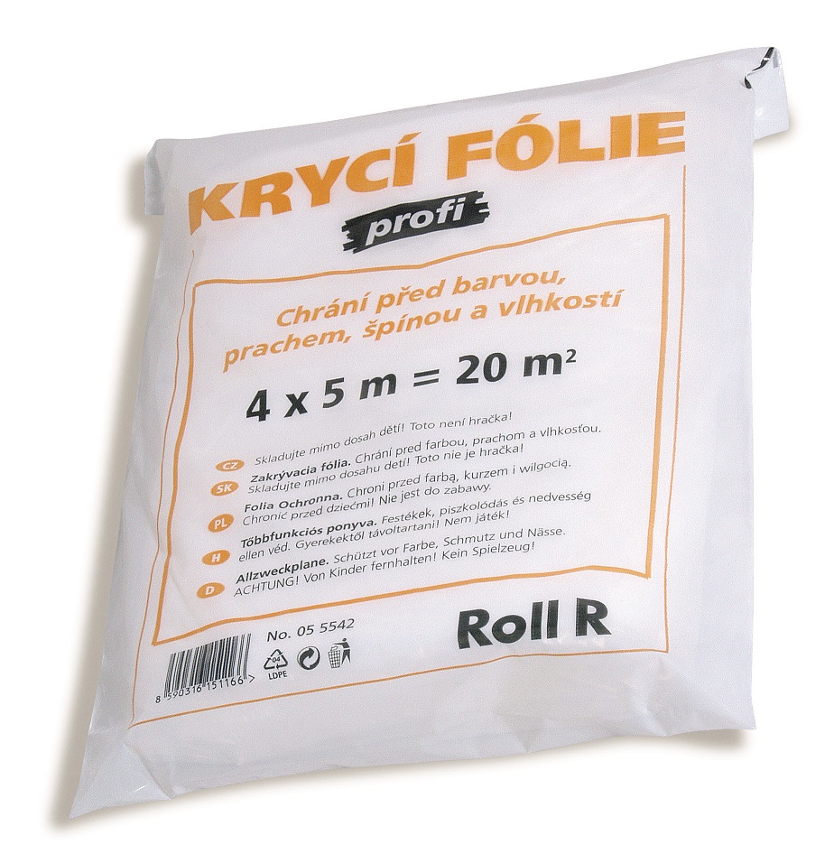 Perdix – zakrývací fólie 40my 4x5m