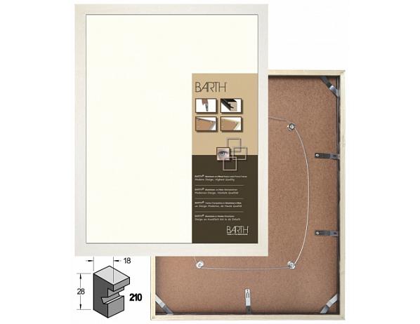 Foto rám LILY topol bílý 100PA