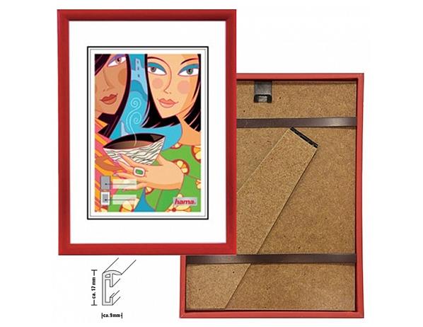 Foto rám MADRID červený 100PA