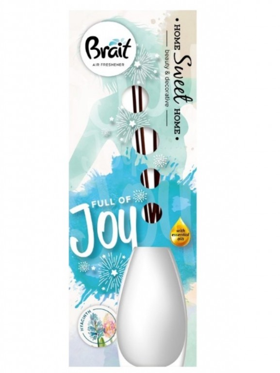 Osvěžovač Brait tyčinky 75ml Full Of Joy hyacint Papermax-cz