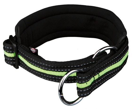 Fusion stahovací obojek polstrovaný neoprenem m 40-46cm/30mm  - černo-žlutý eMazel-cz