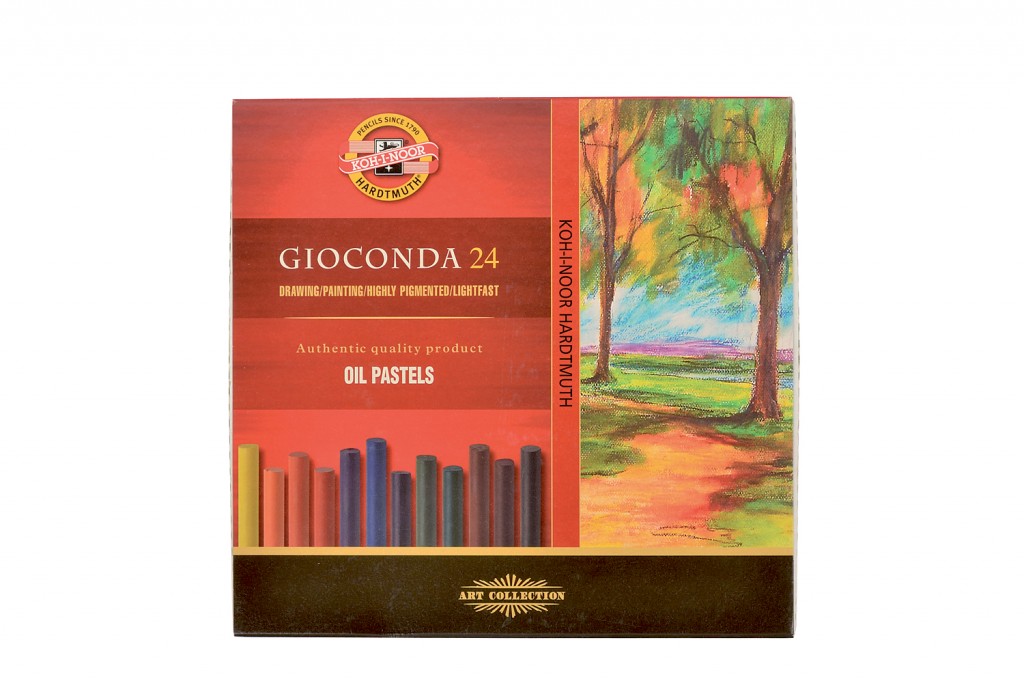 Křída umělecká 8354/24 olejová kulatá Gioconda Koh-i-Noor Papermax-cz