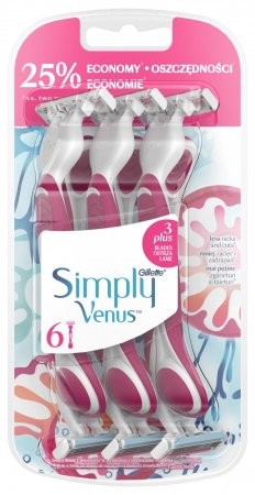 Holící strojek Gillette Venus 3   4+2 ks Papermax-cz