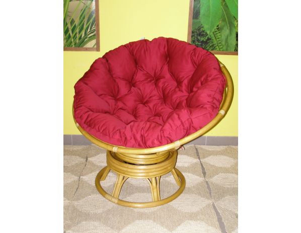 Ratan-klub  PAPASAN houpací - světlý - průměr 110 cm Ratan-klub