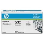 HP 53X DualPack Black Q7553XD Tonery Náplně