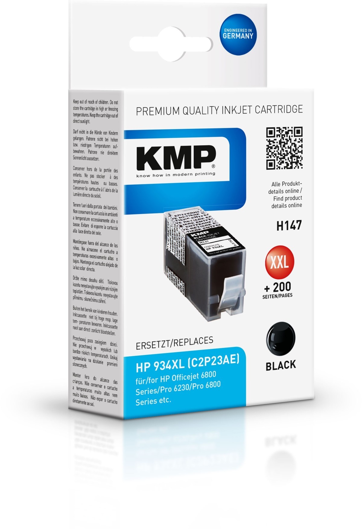 Kompatibilní ToneryNáplně HP 934XL - KMP