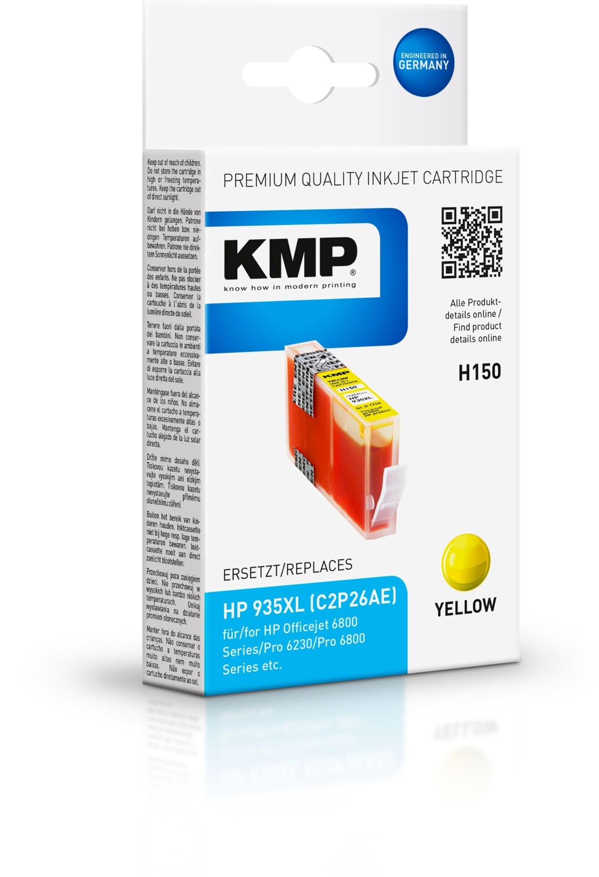 Kompatibilní ToneryNáplně HP 935XL - KMP