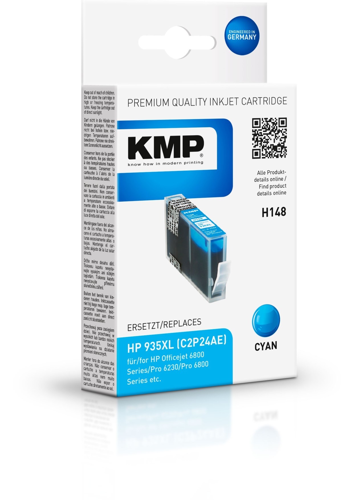 Kompatibilní ToneryNáplně HP 935XL - KMP