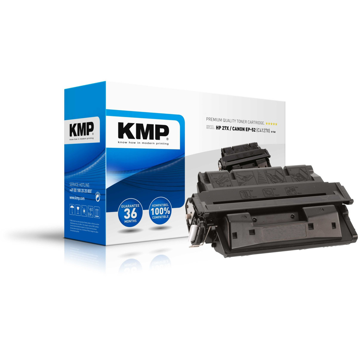 Kompatibilní KMP Toner HP 27X