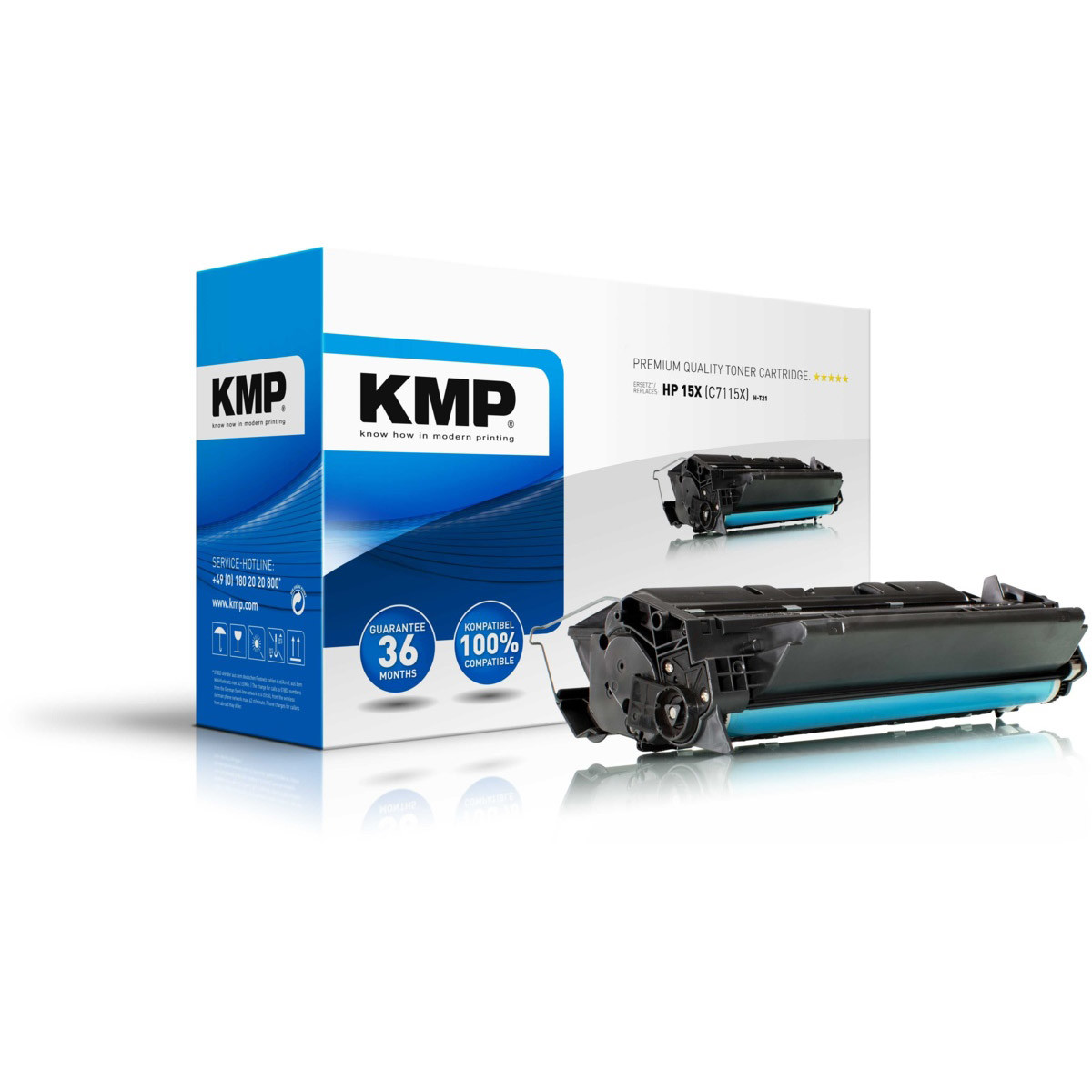 Kompatibilní KMP Toner HP 15XX