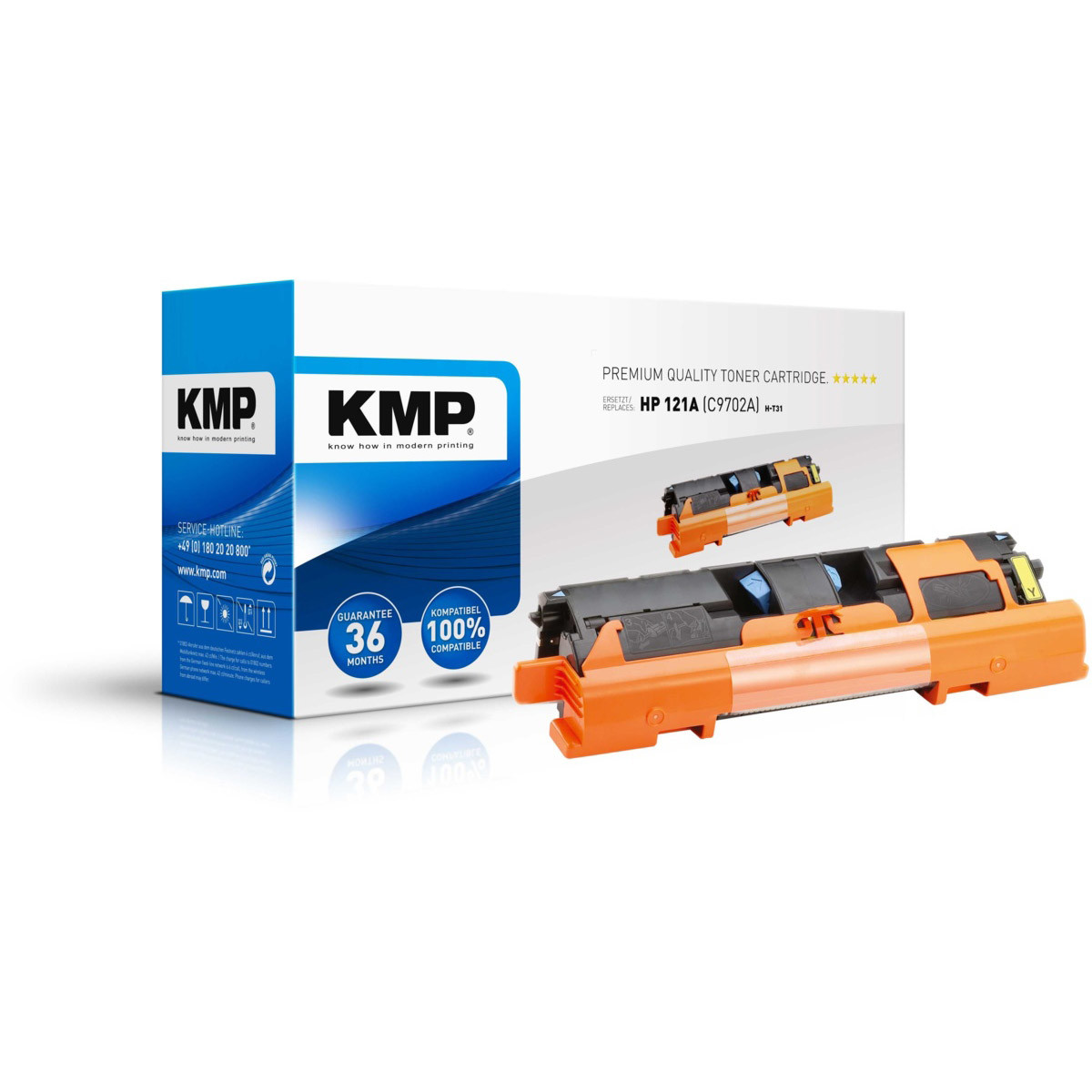Kompatibilní KMP Toner HP 121A