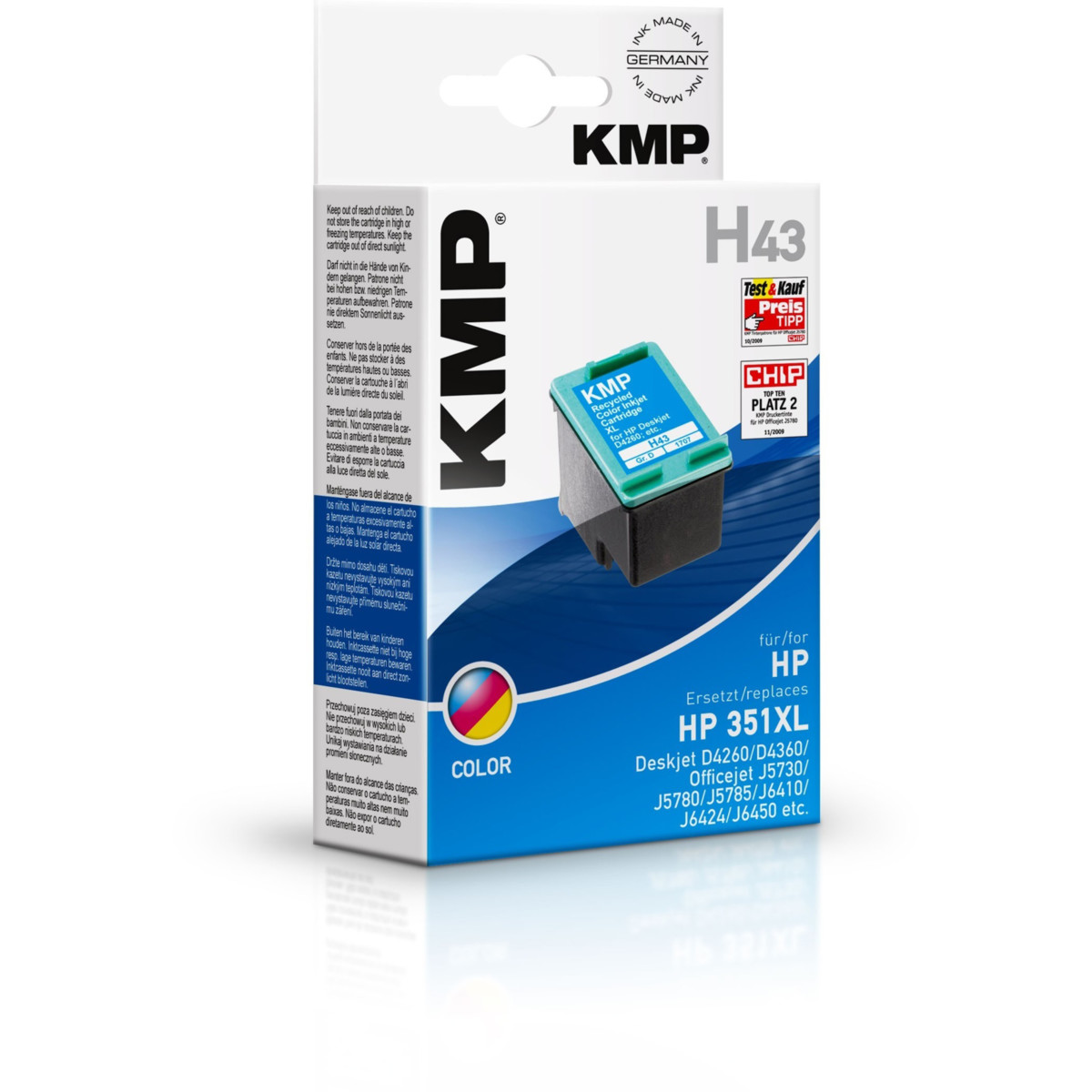 Kompatibilní KMP Cartridge HP 350 XL