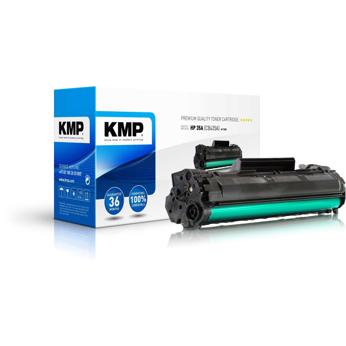 Kompatibilní KMP Toner HP 35A