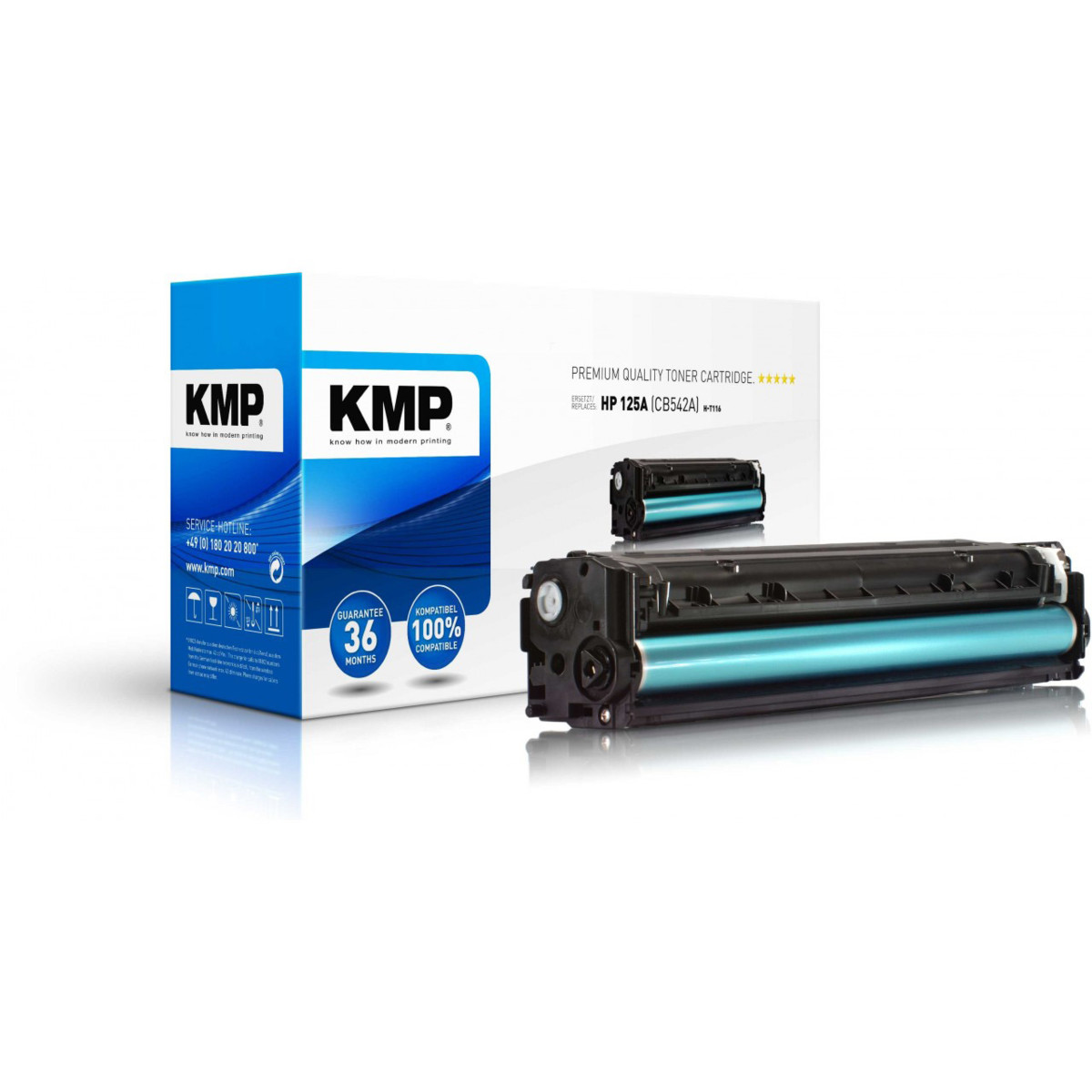 Kompatibilní KMP Toner HP 125A