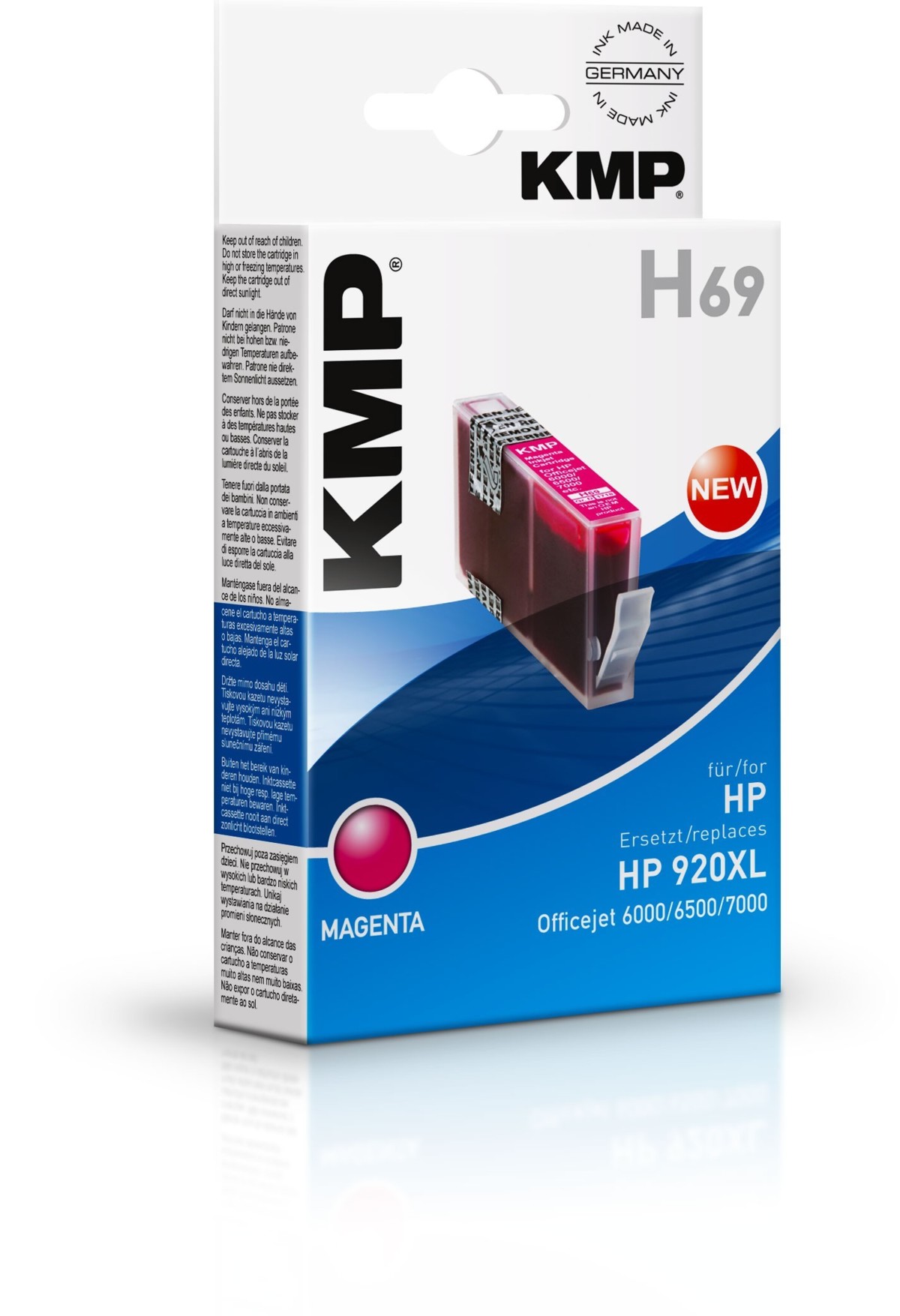 Kompatibilní ToneryNáplně HP CD973AE - KMP