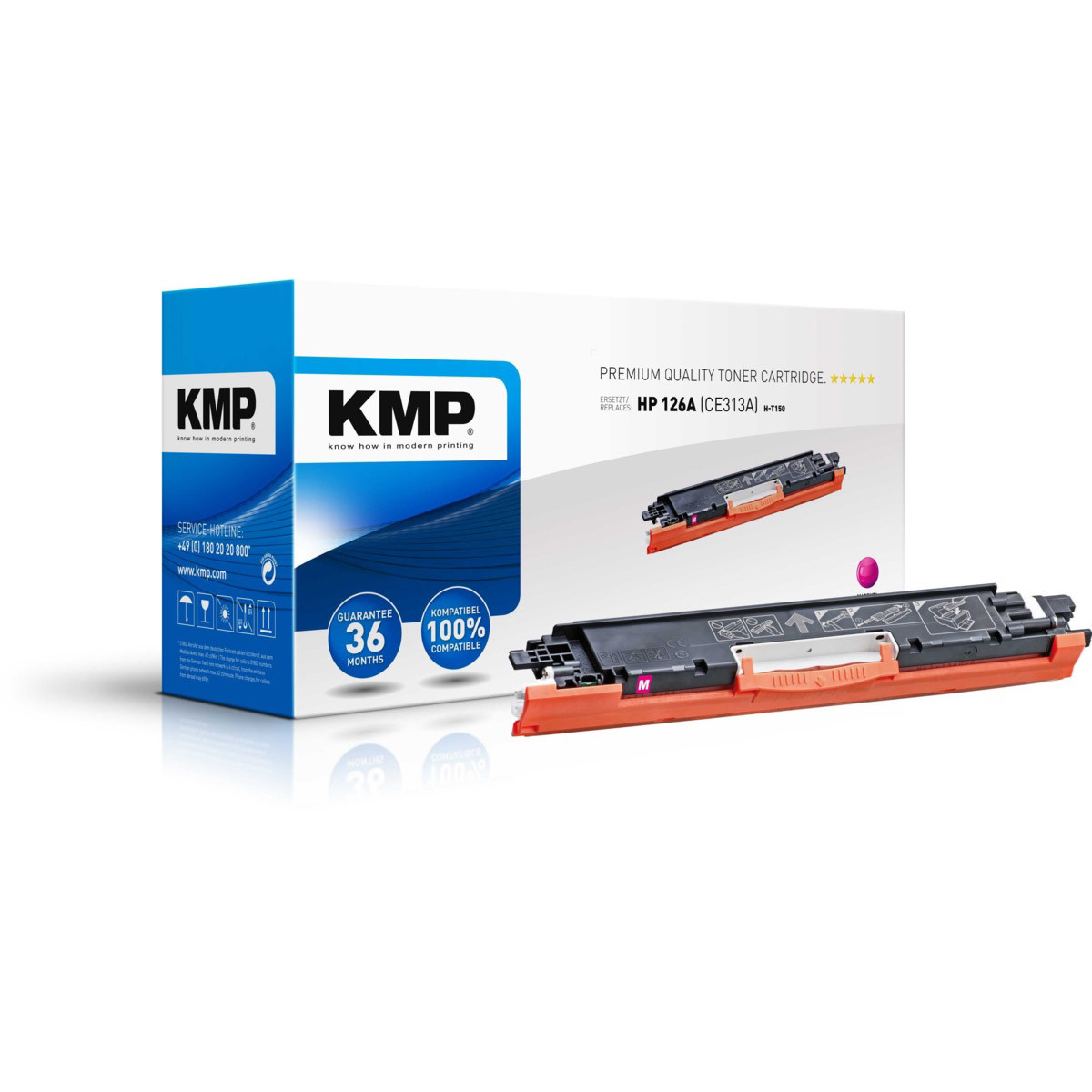 Kompatibilní KMP Toner HP CE313A