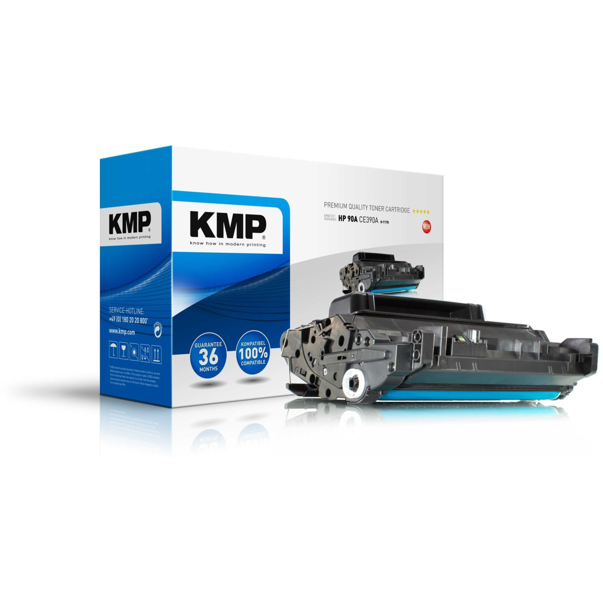 Kompatibilní KMP Toner HP CE390A
