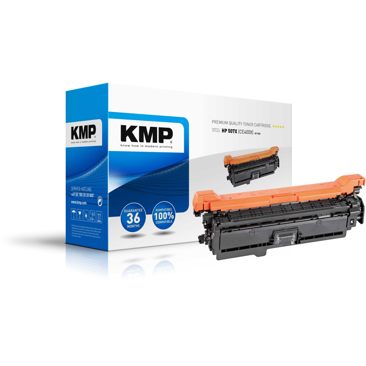 Kompatibilní KMP Toner HP CE400X
