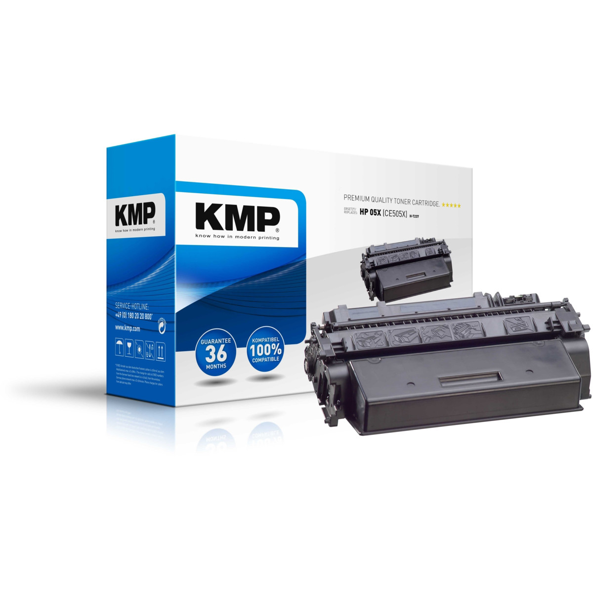 Kompatibilní KMP Toner HP CE505XX