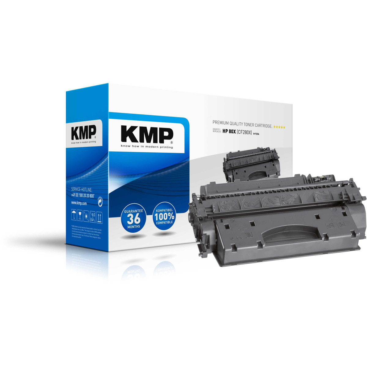 Kompatibilní KMP Toner HP CF280X