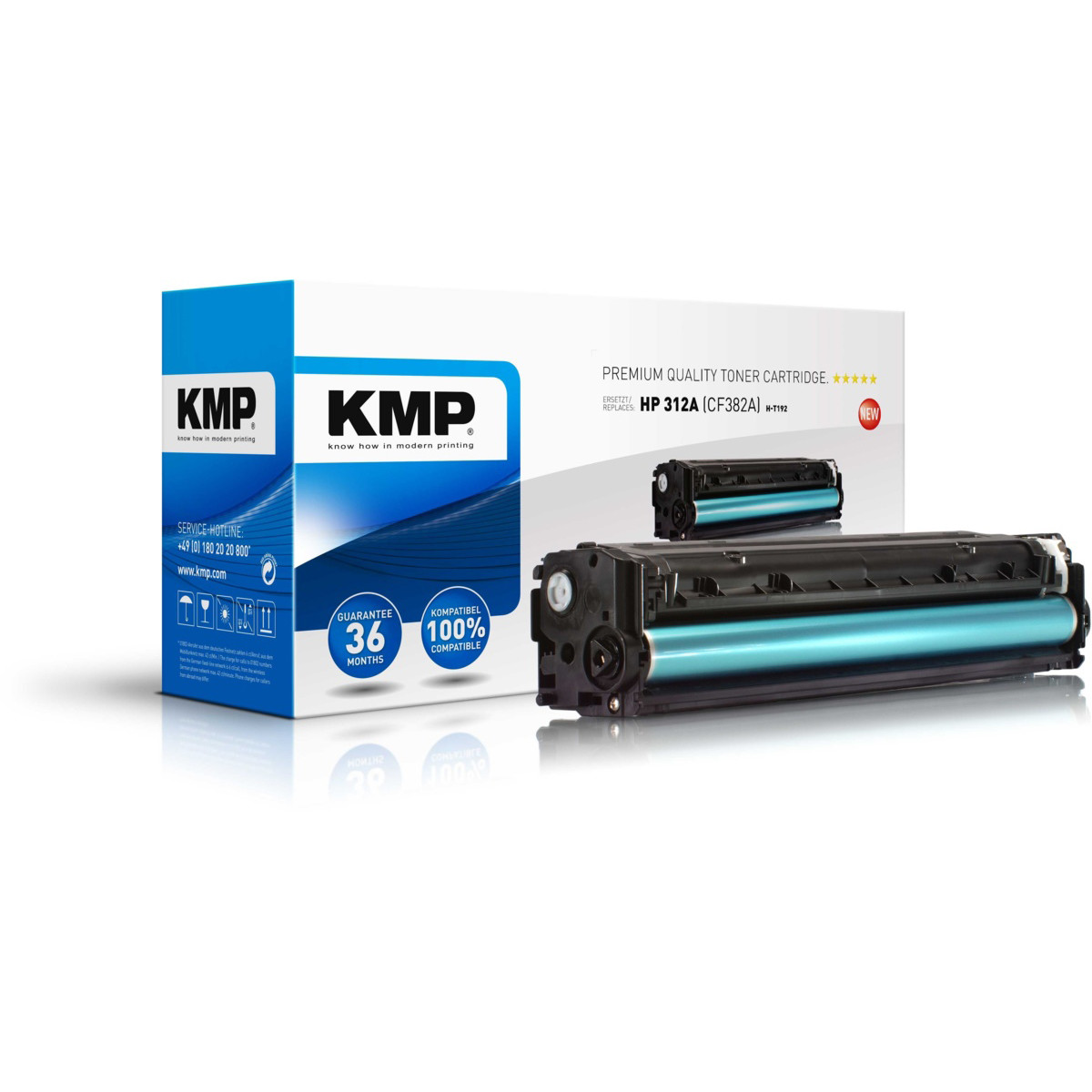 Kompatibilní KMP Toner HP CF382A