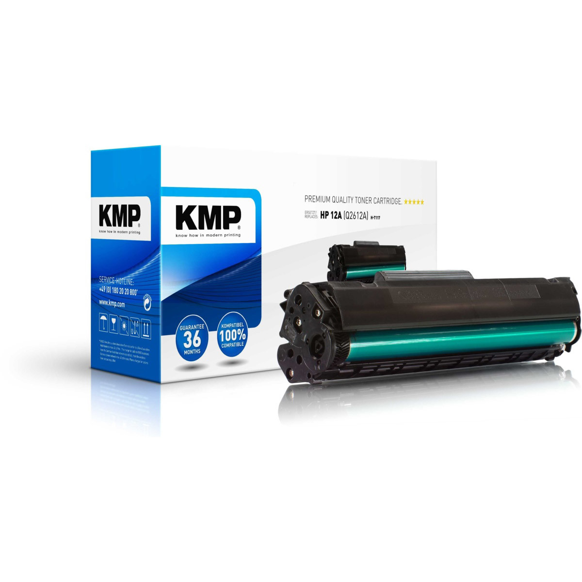 Kompatibilní KMP Toner HP 12X