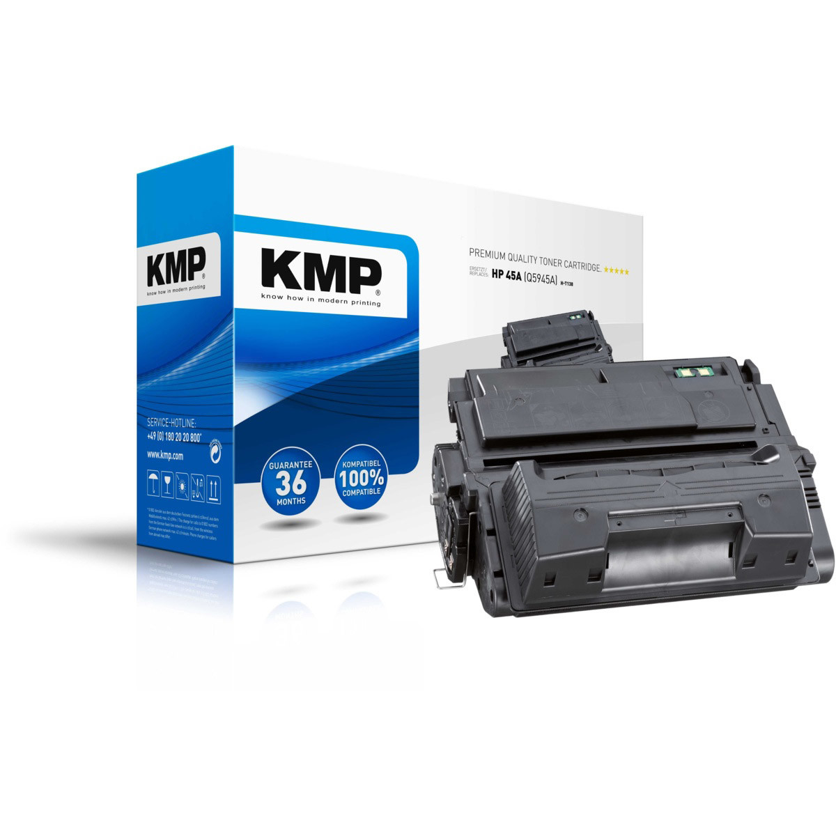 Kompatibilní KMP Toner HP 45A