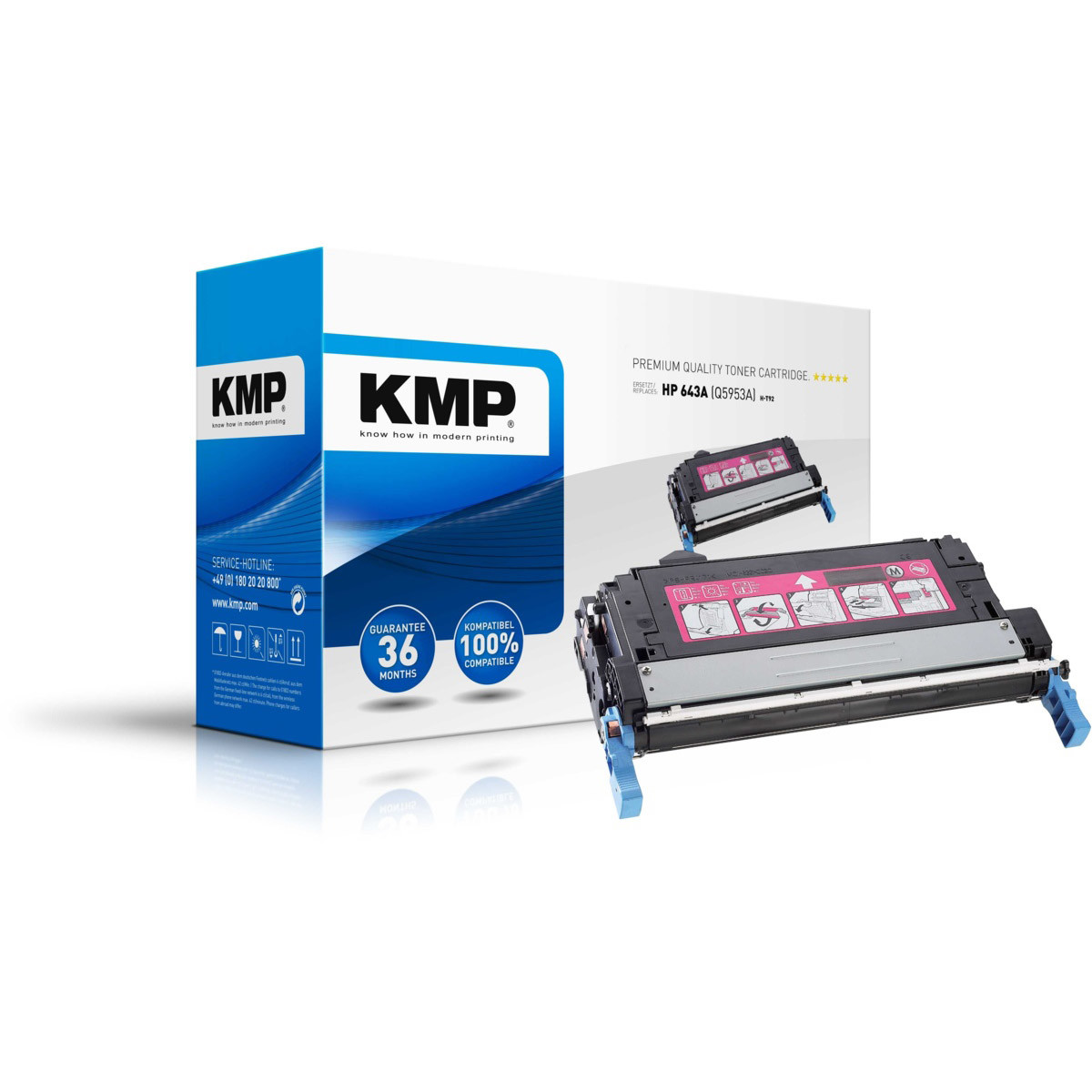 Kompatibilní KMP Toner HP Q5953A