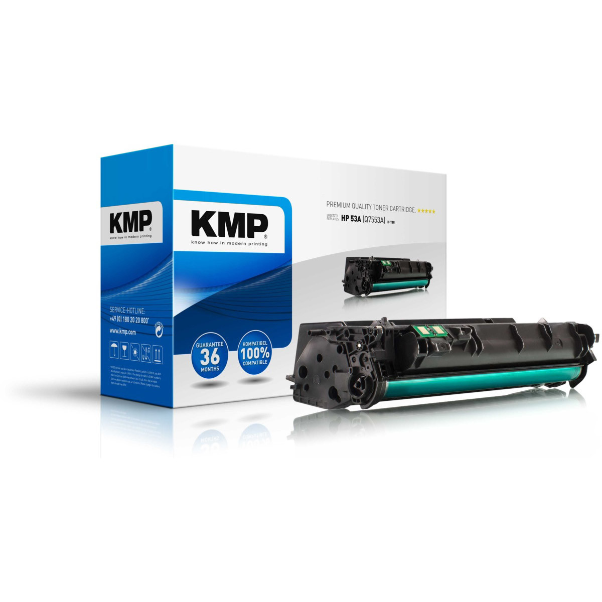 Kompatibilní KMP Toner HP 53XXL