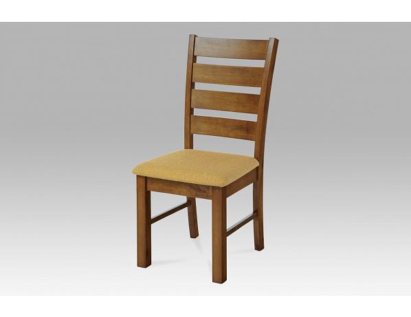 Artium  Jídelní židle barva ořech / potah pískový Artium