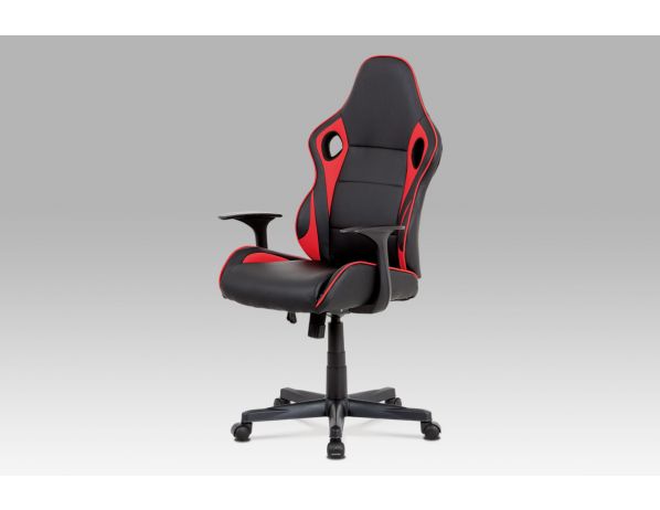 Artium  Kancelářská židle - černá ekokůže