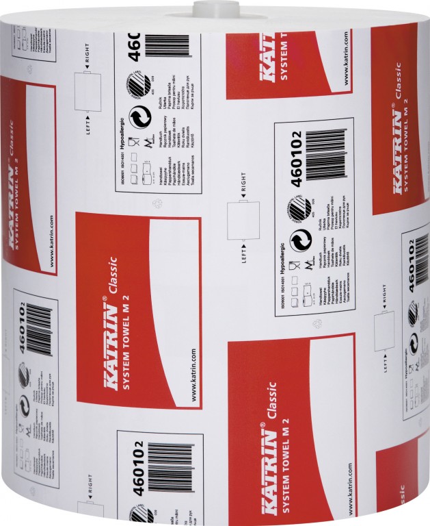 Ručníky papírové v roli Katrin System Towel M2 Papermax-cz