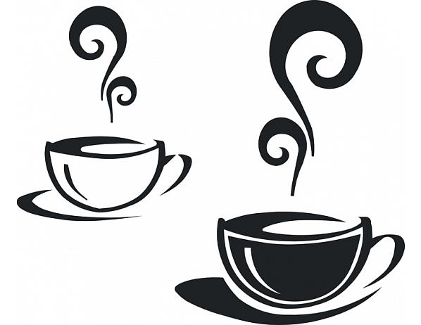 Samolepící dekorace Káva Nibowaka - Jana Vondrušová