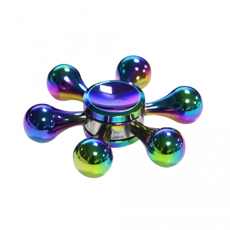 FIDGET SPINNER kolo (duhové) 'antistresová hračka ' Papermax-cz