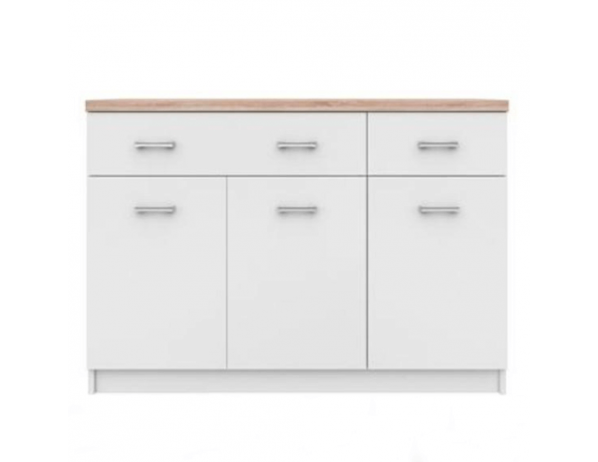 TEMPO KONDELA  Moderní komoda TOPTY 3D2S