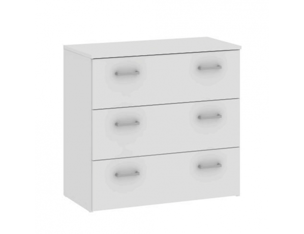 Bílá komoda Tavoli 3 FORLIVING