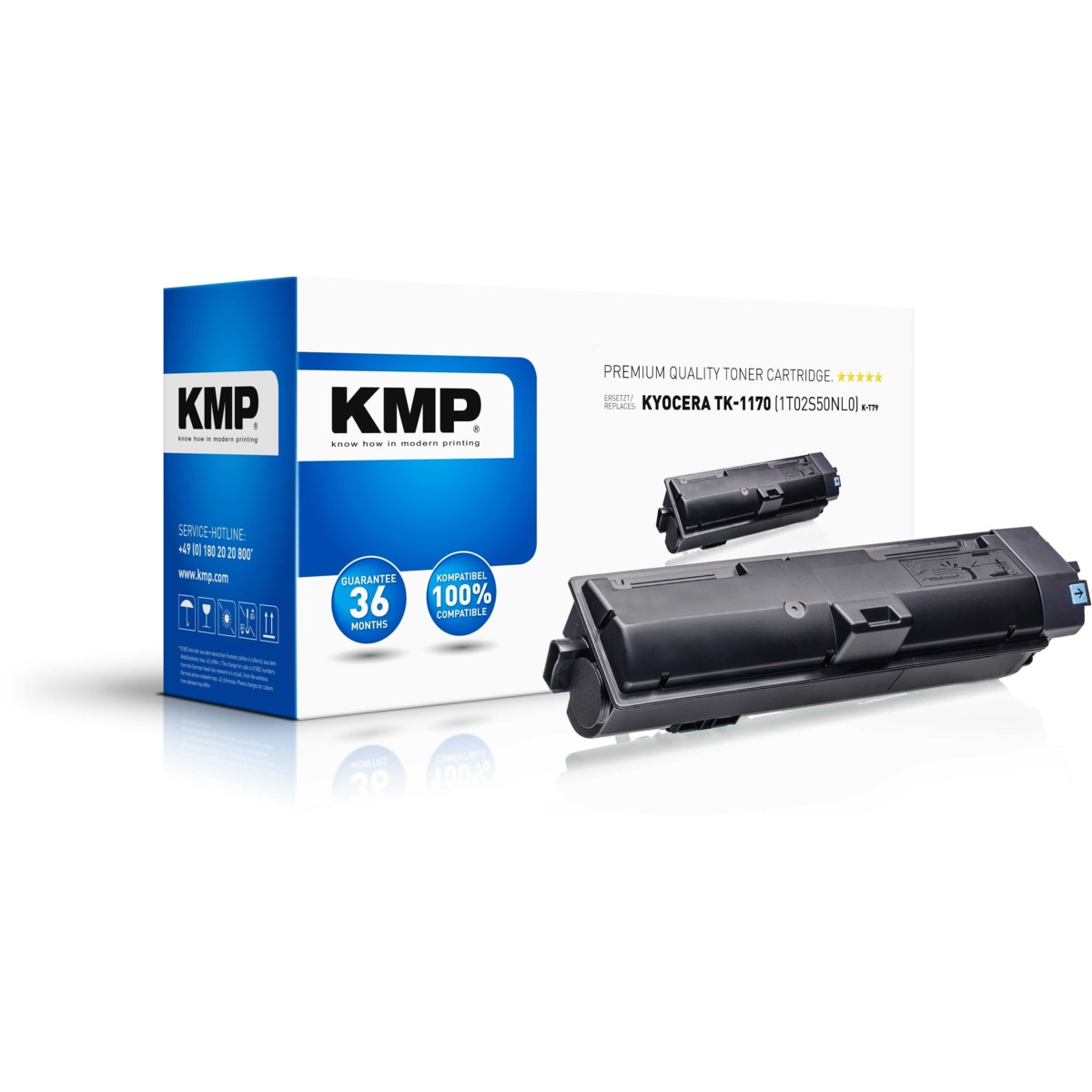 Kompatibilní KMP KMP  toner Kyocera TK-1170