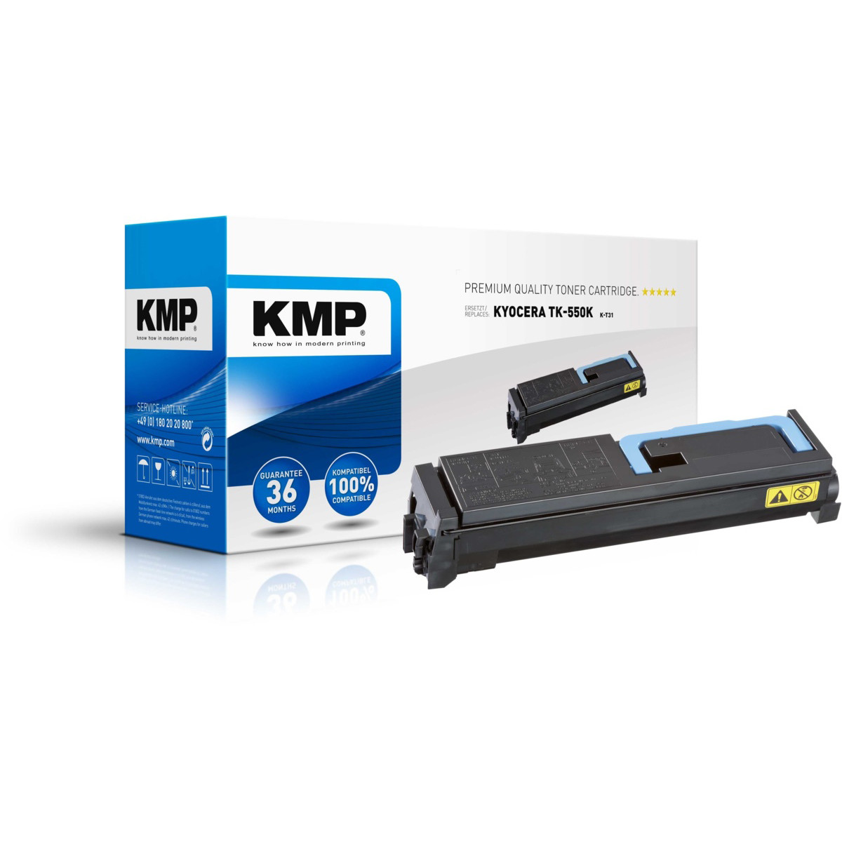 Kompatibilní KMP Toner Kyocera TK-550K