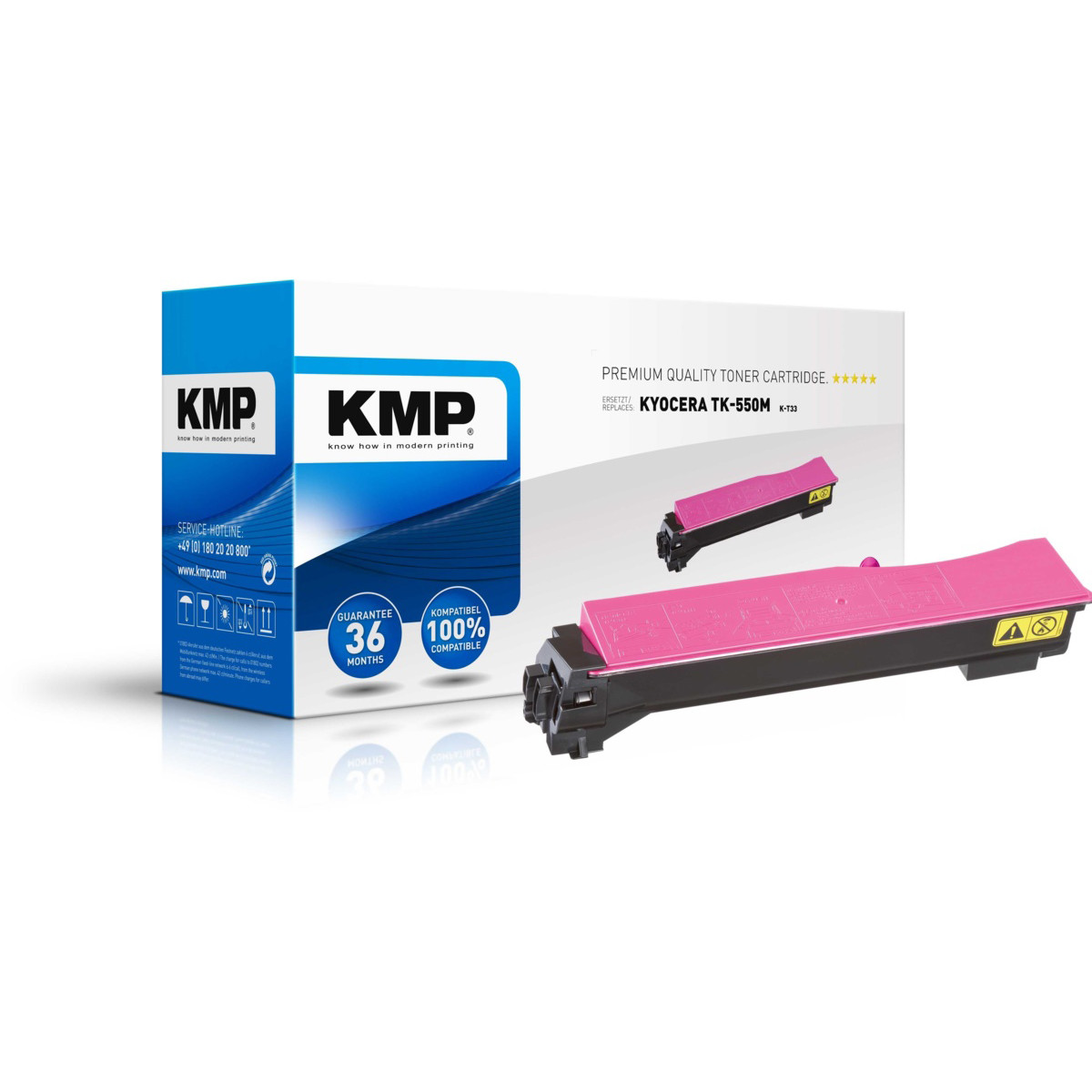 Kompatibilní KMP Toner Kyocera TK-550M