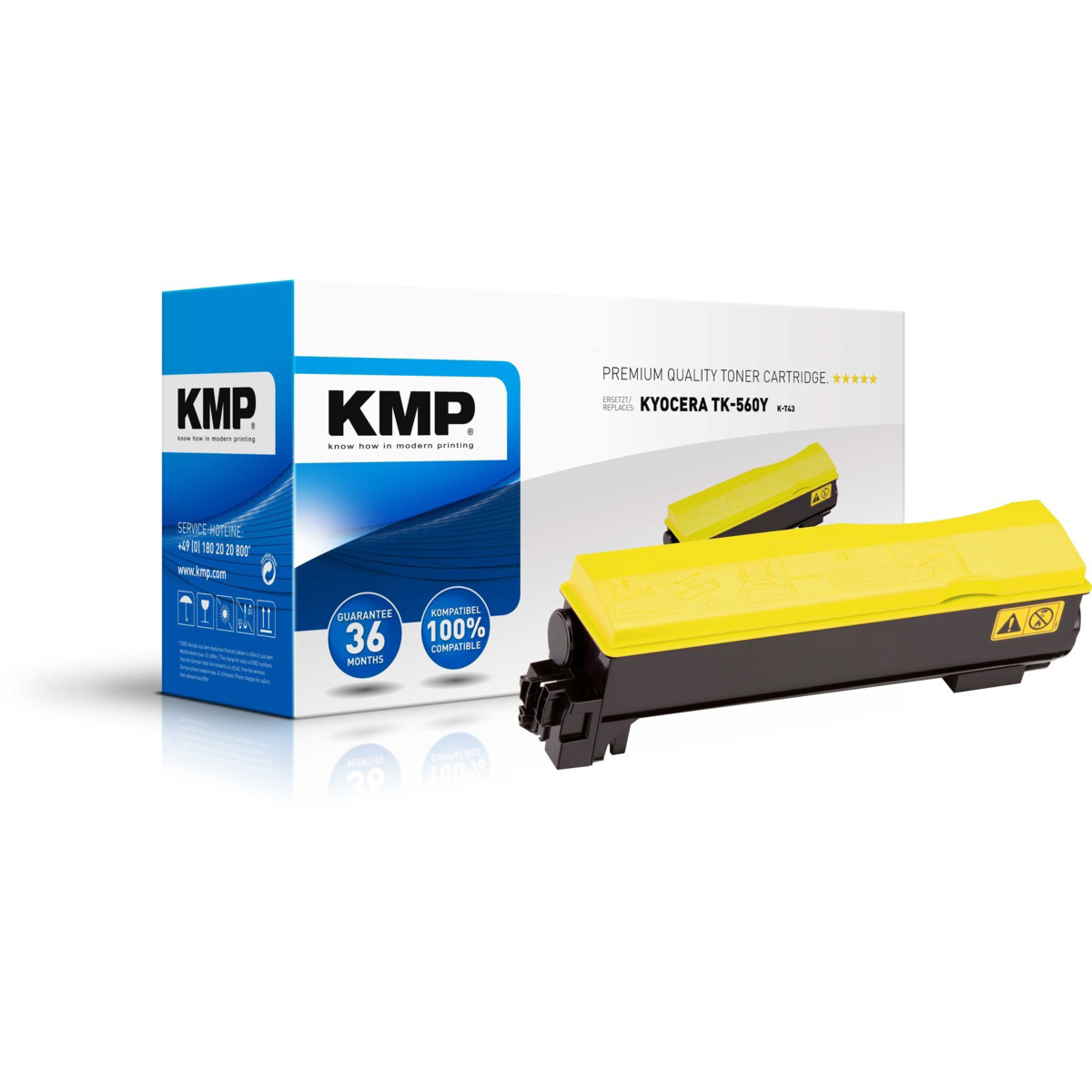 Kompatibilní KMP Toner Kyocera TK-560Y